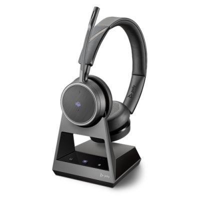 POLY 4220 Office Kopfhörer Kabellos Kopfband Büro/Callcenter Bluetooth Schwarz