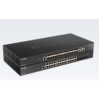 D-Link DXS-1210-28S Netzwerk-Switch Managed L2/L3 10G Ethernet (100/1000/10000) 1U Schwarz