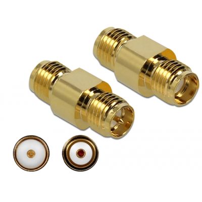 DeLOCK 89975 Drahtverbinder SMA, RP-SMA Gold