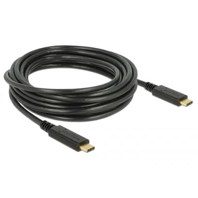 DeLOCK 85206 USB Kabel 4 m USB 2.0 USB C Schwarz