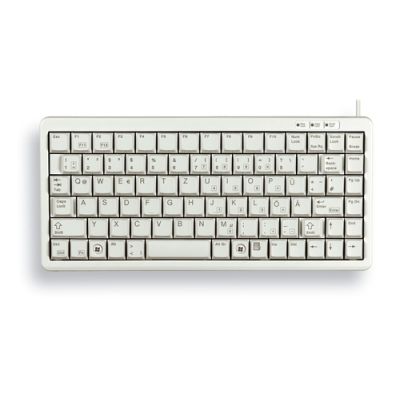 CHERRY G84-4100 Tastatur USB + PS/2 QWERTY UK Englisch Grau