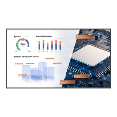 BenQ ST8602S Digital Signage Flachbildschirm 2,18 m (86") LED 400 cd/m² 4K Ultra HD Schwarz Eingebauter Prozessor Android 8.0 18/7