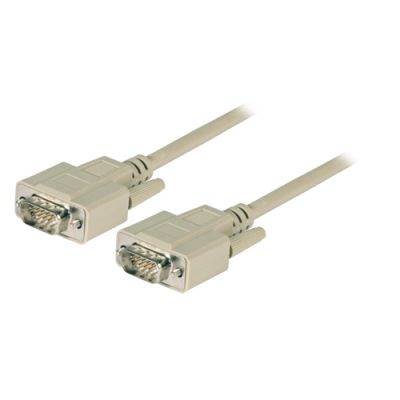 EFB Elektronik HD-DSub 15 2m VGA-Kabel VGA (D-Sub) Beige