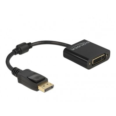 DeLOCK 61023 Videokabel-Adapter 0,15 m DisplayPort DVI Schwarz