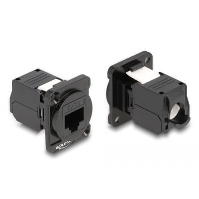 DeLOCK 87816 Drahtverbinder RJ-45 Schwarz