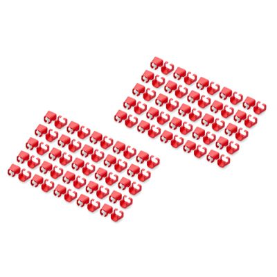Digitus Farbclips für Patchkabel - Rot