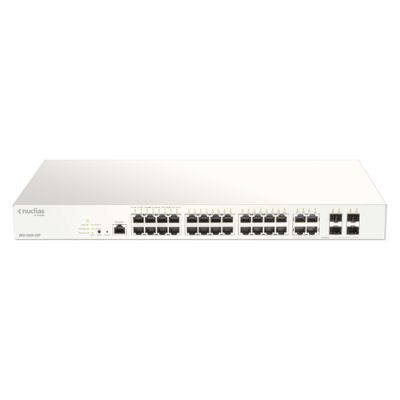D-Link DBS-2000-28P/E Netzwerk-Switch Managed L2 Gigabit Ethernet (10/100/1000) Power over Ethernet (PoE) Grau