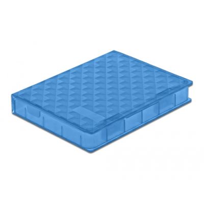 DeLOCK 18369 Speicherlaufwerkhülle Cover Kunststoff Blau