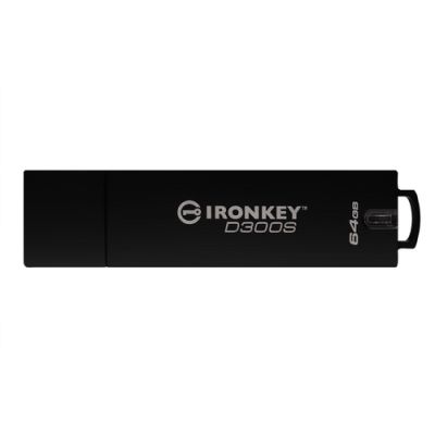 Kingston Technology IronKey 64GB D300S AES 256 XTS verschlüsselter USB-Stick