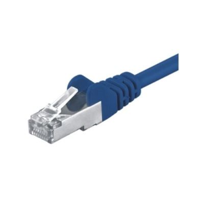 M-Cab CAT5e Netzwerkkabel SF-UTP, 10m, blau