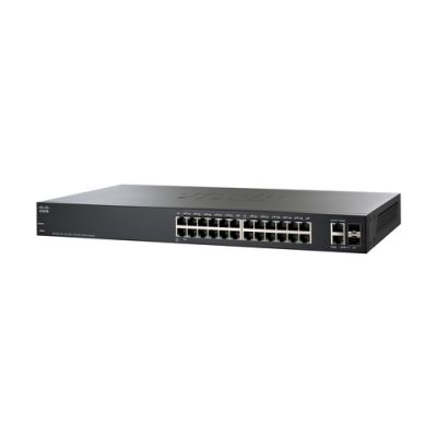 Cisco Small Business SF220-24 Managed L2 Fast Ethernet (10/100) Schwarz