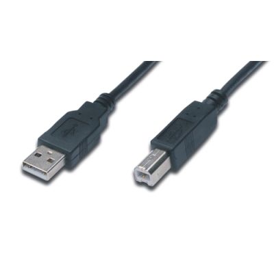 M-Cab USB 2.0 Kabel - A/B - Stecker - 5.00m - schwarz