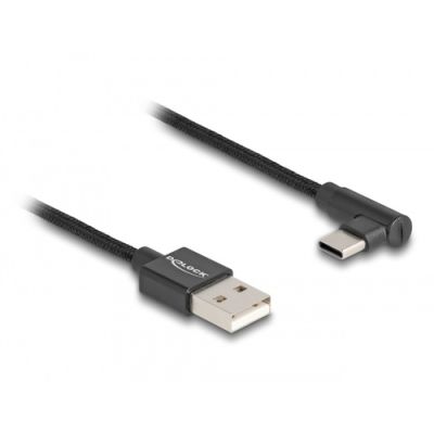 DeLOCK 80029 USB Kabel 0,5 m USB 2.0 USB A USB C Schwarz