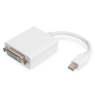 Digitus Mini DisplayPort Adapter / Konverter, Mini DP auf DVI-I