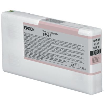 Epson T6536 Vivid Light Magenta-Tintenpatrone (200 ml)