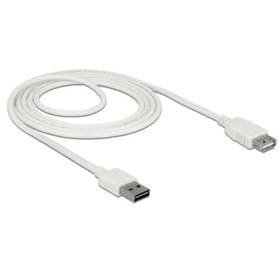 DeLOCK 85200 USB Kabel 2 m USB 2.0 USB A Weiß