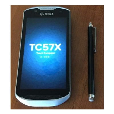 Zebra SG-STYLUS-TCX-MTL-03 Eingabestift Schwarz, Silber