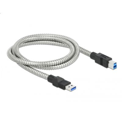 DeLOCK 86778 USB Kabel 1 m USB 3.2 Gen 1 (3.1 Gen 1) USB B USB A Silber