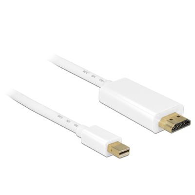 DeLOCK 83708 Videokabel-Adapter 3 m Mini DisplayPort HDMI Weiß