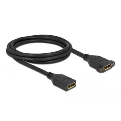 DeLOCK 87101 DisplayPort-Kabel 2 m Schwarz