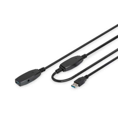 Digitus Aktives USB 3.0 Verlängerungskabel, 20m