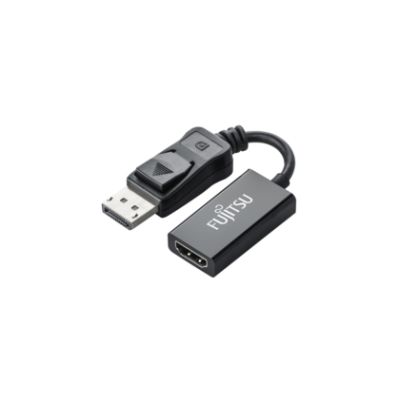 Fujitsu S26391-F6055-L212 Videokabel-Adapter 0,15 m DisplayPort 1.2 HDMI 2.0 Schwarz