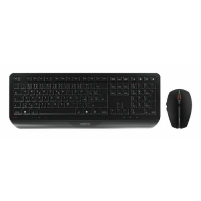 CHERRY JD-7000CS-2 Tastatur Maus enthalten RF Wireless Schwarz