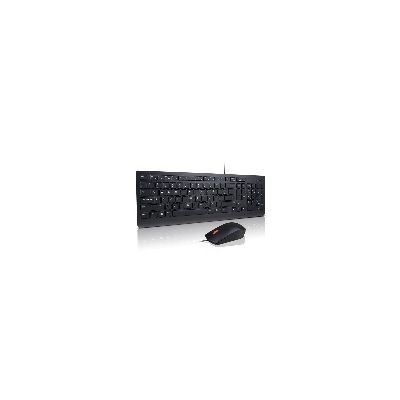 Lenovo 4X30L79893 Tastatur Maus enthalten USB QWERTY Holländisch Schwarz