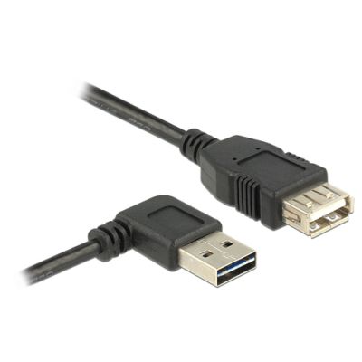 DeLOCK 2m, USB 2.0-A - USB 2.0-A USB Kabel USB A Schwarz