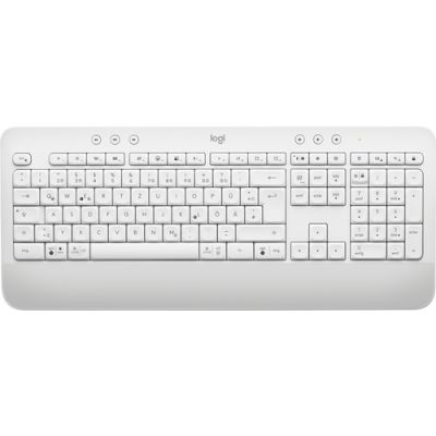 Logitech Signature K650 Tastatur Bluetooth QWERTZ Deutsch Weiß