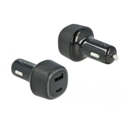 DeLOCK 64108 Ladegerät für Mobilgeräte Universal Schwarz Zigarettenanzünder Auto