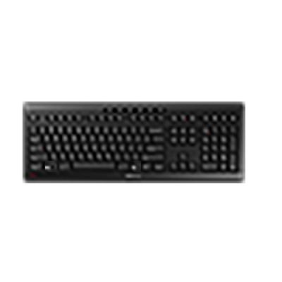 CHERRY Stream Wireless Tastatur RF kabellos + USB QWERTY US International Schwarz