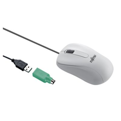 Fujitsu M530 Maus Beidhändig USB Type-A + PS/2 Laser 1200 DPI
