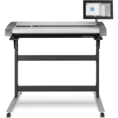 HP HD Pro 2 42-in Scanner mit Vorlageneinzug 1200 x 1200 DPI A0 Schwarz