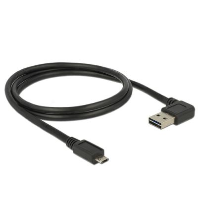 DeLOCK 85165 USB Kabel 1 m USB 2.0 USB A Micro-USB B Schwarz