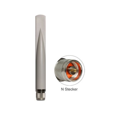 DeLOCK 88452 Netzwerk-Antenne Omnidirektionale Antenne N-Typ 2,5 dBi