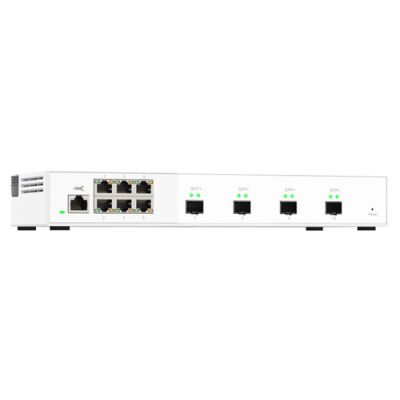 QNAP QSW-M2106-4S Netzwerk-Switch Managed L2 2.5G Ethernet (100/1000/2500) Weiß