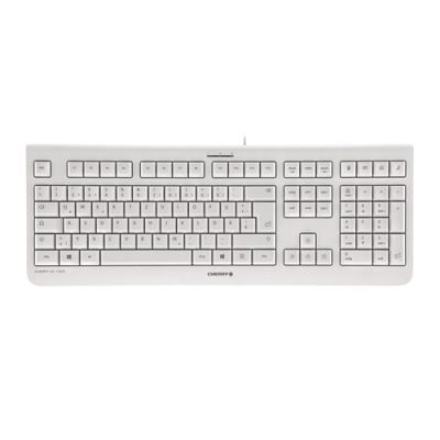 CHERRY KC 1000 Tastatur USB AZERTY Belgisch Grau