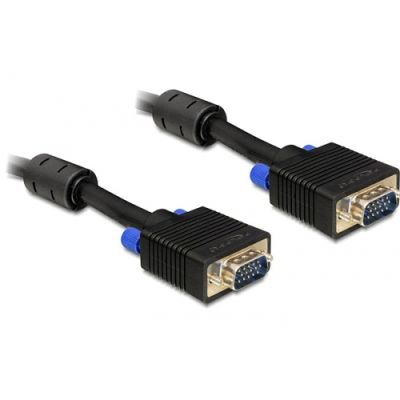 DeLOCK 5m VGA Cable VGA-Kabel VGA (D-Sub) Schwarz