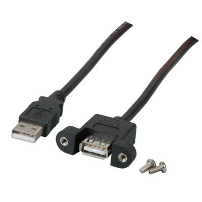 EFB Elektronik K5291SW.3V2 USB Kabel 3 m USB 2.0 USB A Schwarz