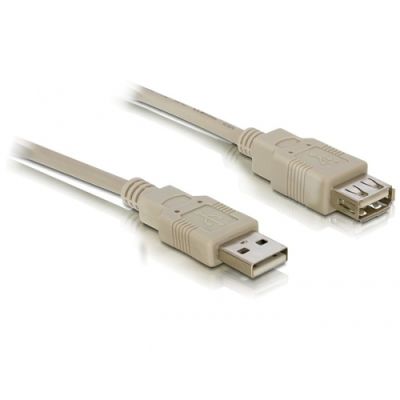 DeLOCK Cable USB 2.0 extension A/A 3m USB Kabel USB A Grau