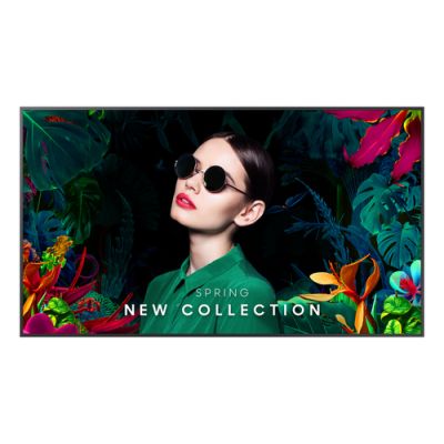 Samsung LH55QMCEBGCXEN Signage-Display Digital Signage Flachbildschirm 139,7 cm (55") LCD WLAN 500 cd/m² 4K Ultra HD Schwarz Tizen 24/7