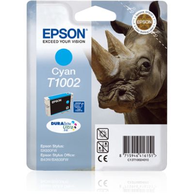 Epson Rhino Singlepack Cyan T1002 DURABrite Ultra Ink