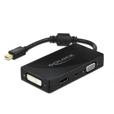 DeLOCK 62073 laptop-dockingstation & portreplikator USB 2.0 Type-B Schwarz