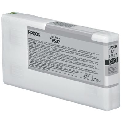 Epson T6537 Light Black-Tintenpatrone (200 ml)