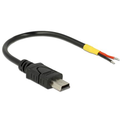 DeLOCK 85251 USB Kabel 0,1 m USB 2.0 Mini-USB B Schwarz