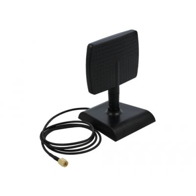 DeLOCK 90297 Netzwerk-Antenne Richtantenne RP-SMA 6 dBi