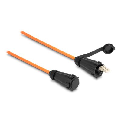 DeLOCK 87888 Glasfaserkabel 3 m LC OM2 Orange