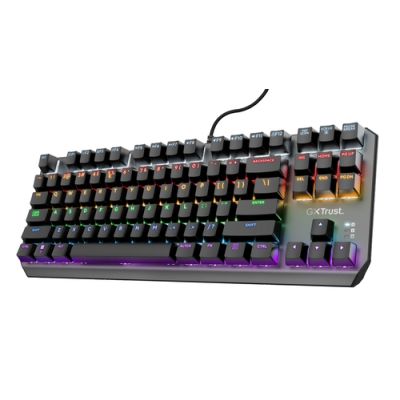 Trust GXT 834 CALLAZ Tastatur USB QWERTY Schwarz