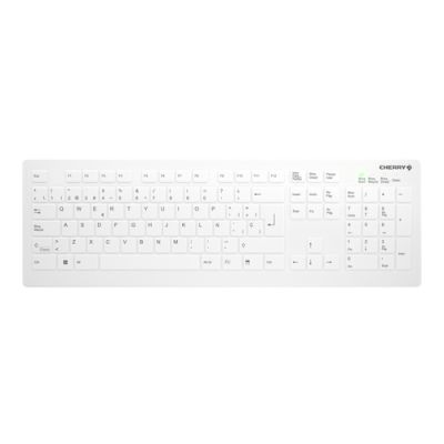 CHERRY AK-C8112 Tastatur RF Wireless QWERTY Spanisch Weiß